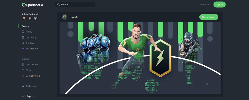 Sportsbet.io - Sitio de Apuestas en Esports con Bitcoin