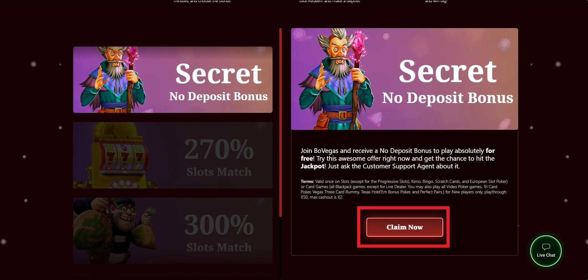 BoVegas Casino Review No Deposit Bonus + Games