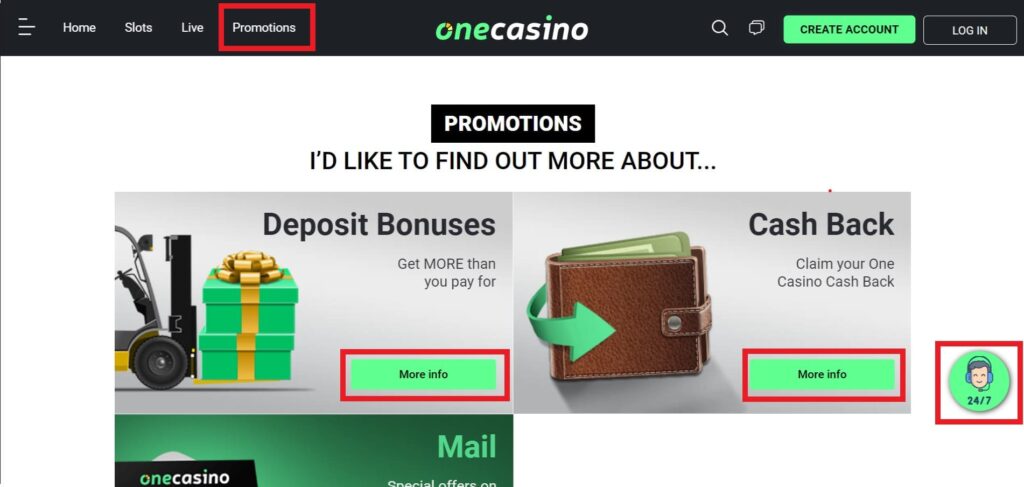 One Crypto Casino Promotion