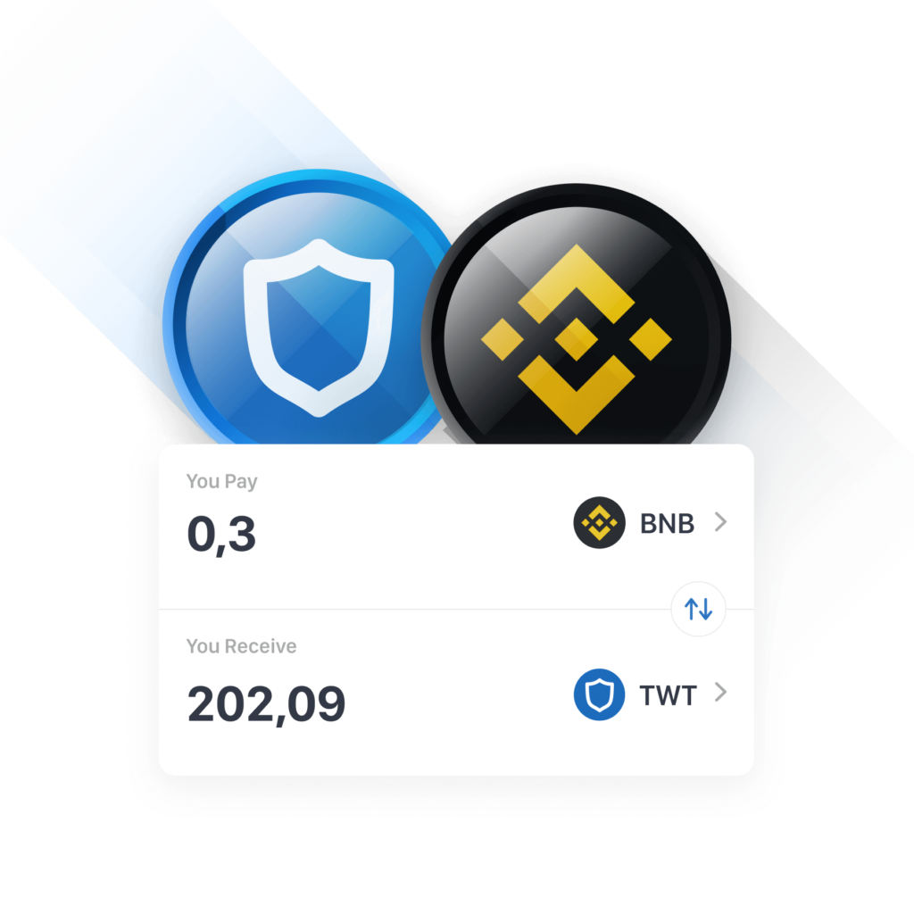 exchange crypto with trust wallet