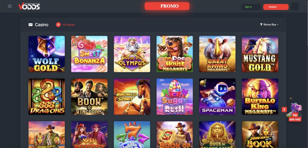 vodds crypto casino review