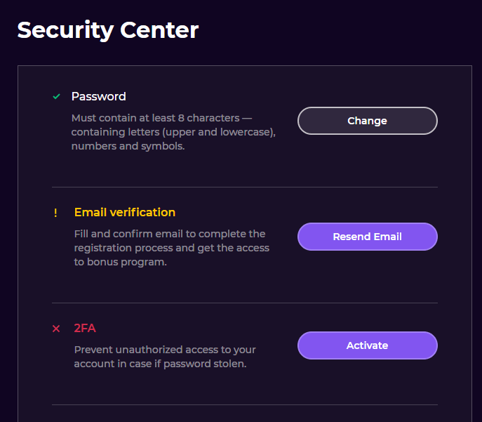0x.bet security features